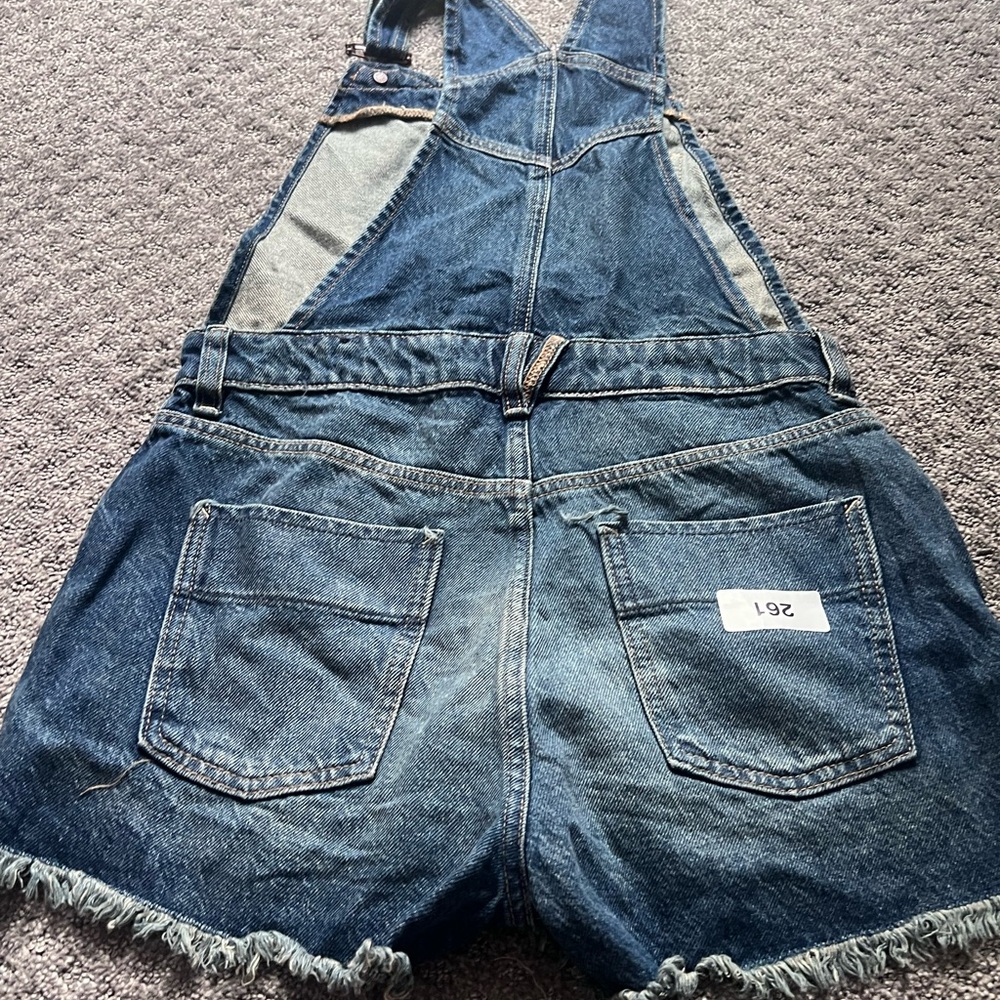 Anthro Overall Shorts